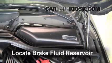 2008 BMW 528xi 3.0L 6 Cyl. Brake Fluid Check Fluid Level